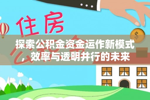 阿拉山口探索公积金资金运作新模式，效率与透明并行的未来