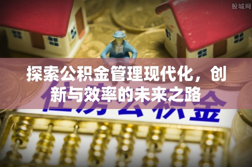 阿拉山口探索公积金管理现代化，创新与效率的未来之路