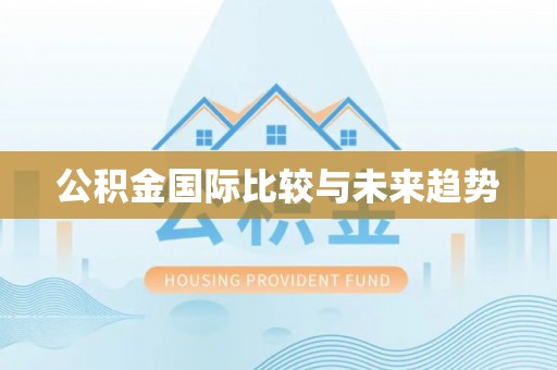 阿拉山口公积金国际比较与未来趋势
