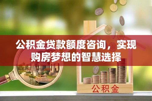 阿拉山口公积金贷款额度咨询，实现购房梦想的智慧选择