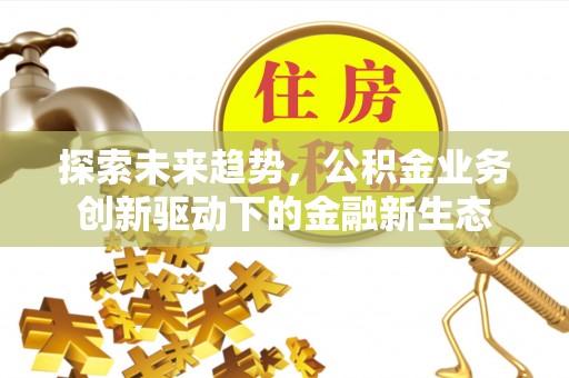 阿拉山口探索未来趋势，公积金业务创新驱动下的金融新生态