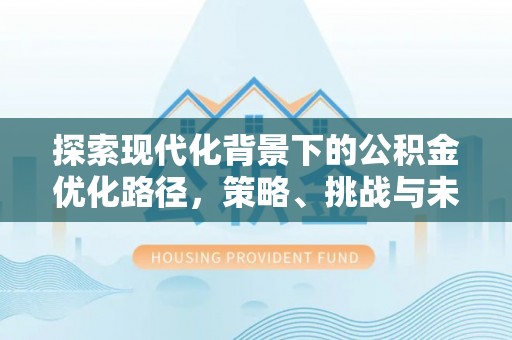 阿拉山口探索现代化背景下的公积金优化路径，策略、挑战与未来展望