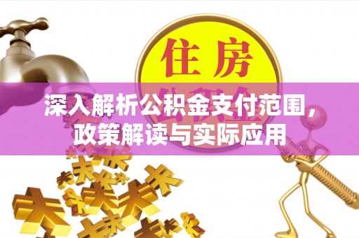 阿拉山口深入解析公积金支付范围，政策解读与实际应用
