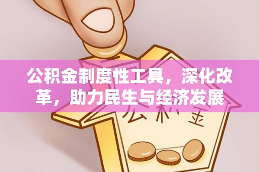 阿拉山口公积金制度性工具，深化改革，助力民生与经济发展