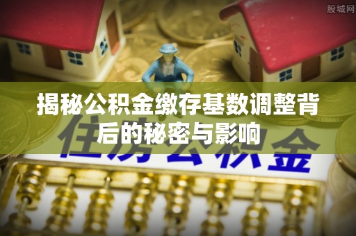阿拉山口揭秘公积金缴存基数调整背后的秘密与影响