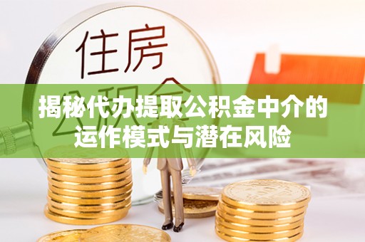 阿拉山口揭秘代办提取公积金中介的运作模式与潜在风险