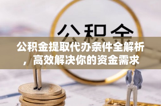阿拉山口公积金提取代办条件全解析，高效解决你的资金需求