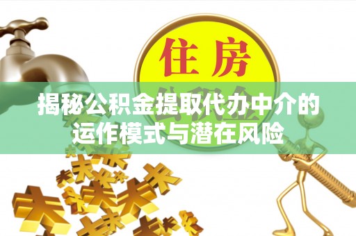 阿拉山口揭秘公积金提取代办中介的运作模式与潜在风险