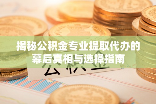 阿拉山口揭秘公积金专业提取代办的幕后真相与选择指南