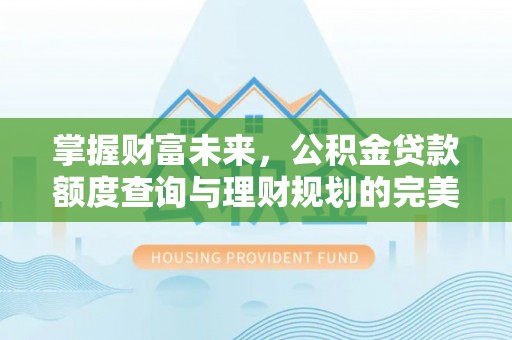 阿拉山口掌握财富未来，公积金贷款额度查询与理财规划的完美结合